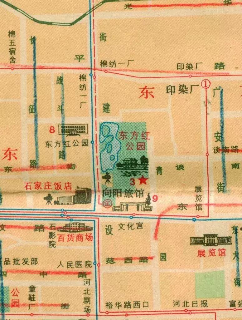 四十年前石家庄街景视频,石家庄40年