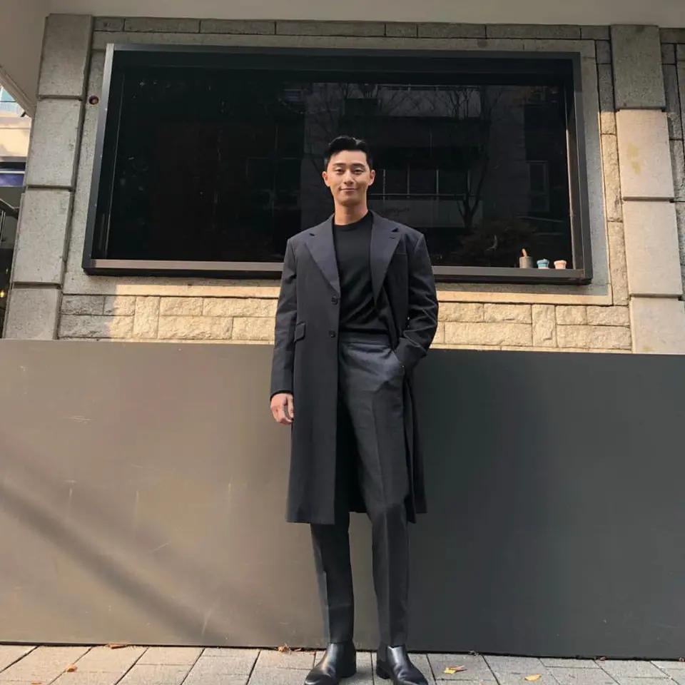 梨泰院class朴叙俊的穿搭,梨泰院class朴叙俊同款栗子头