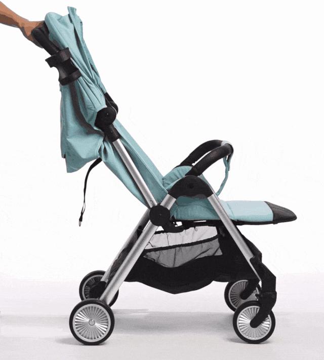 给孩子换个新车,qborn婴儿推车开箱