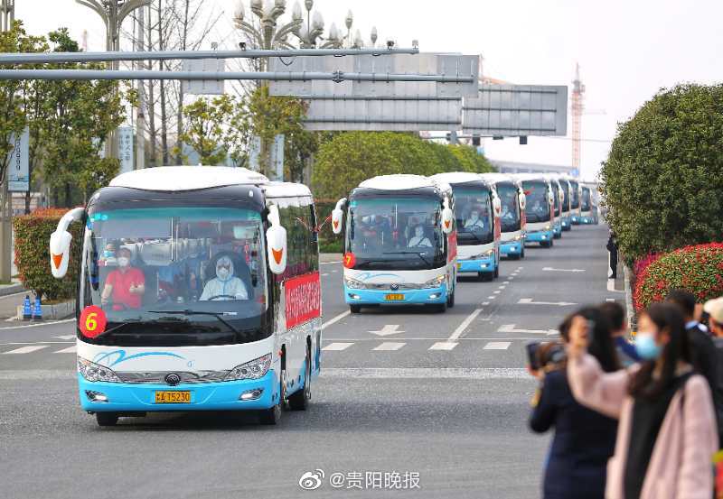 贵安新区自发组织欢迎队“迎”天使回家