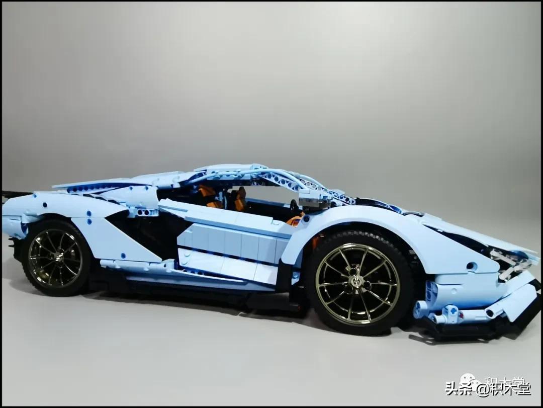 宇星模王13056拼装全过程,宇星模王积木开箱拼装过程