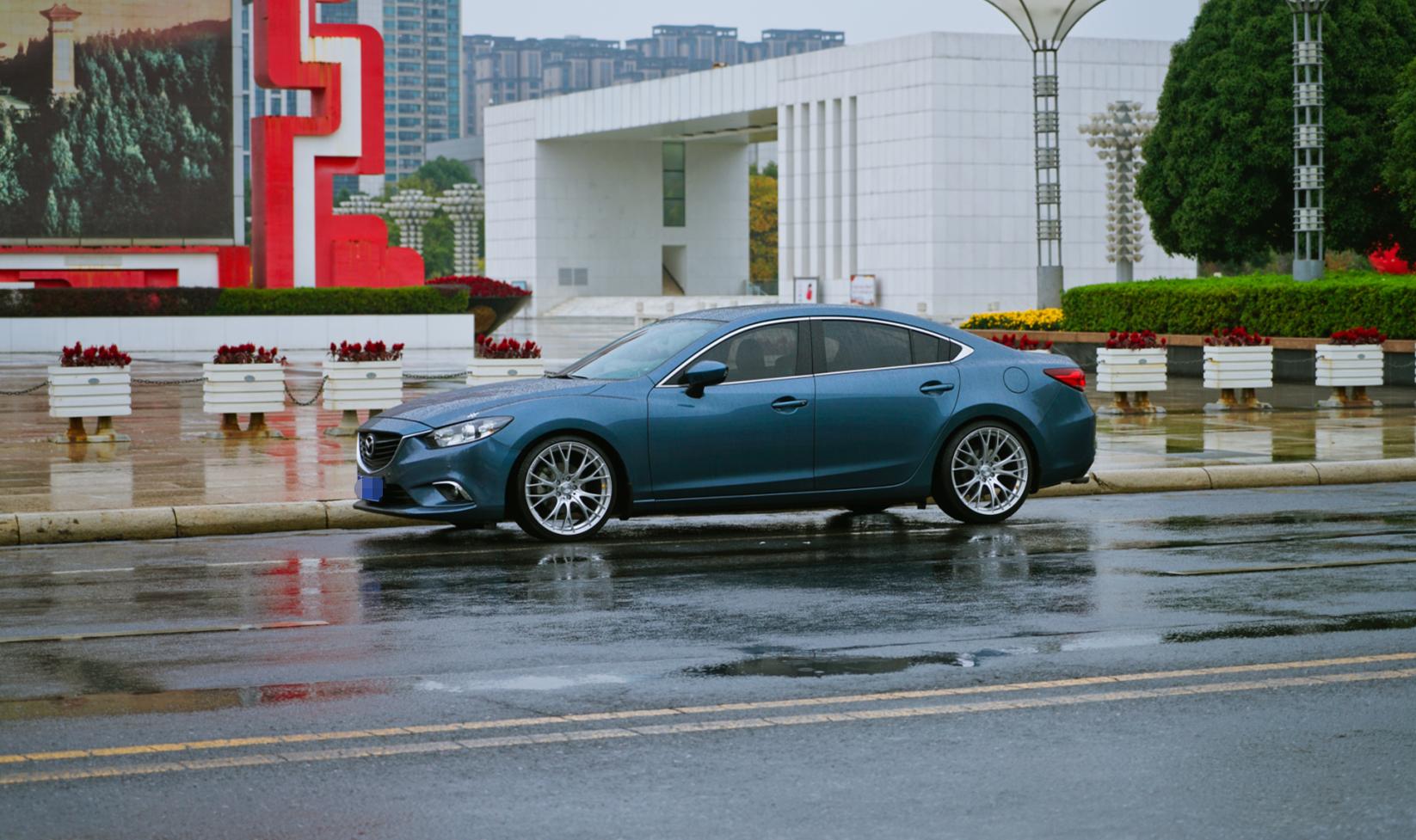 马自达阿特兹改装绞牙避震价格,2018款马自达阿特兹2.5轮毂改装