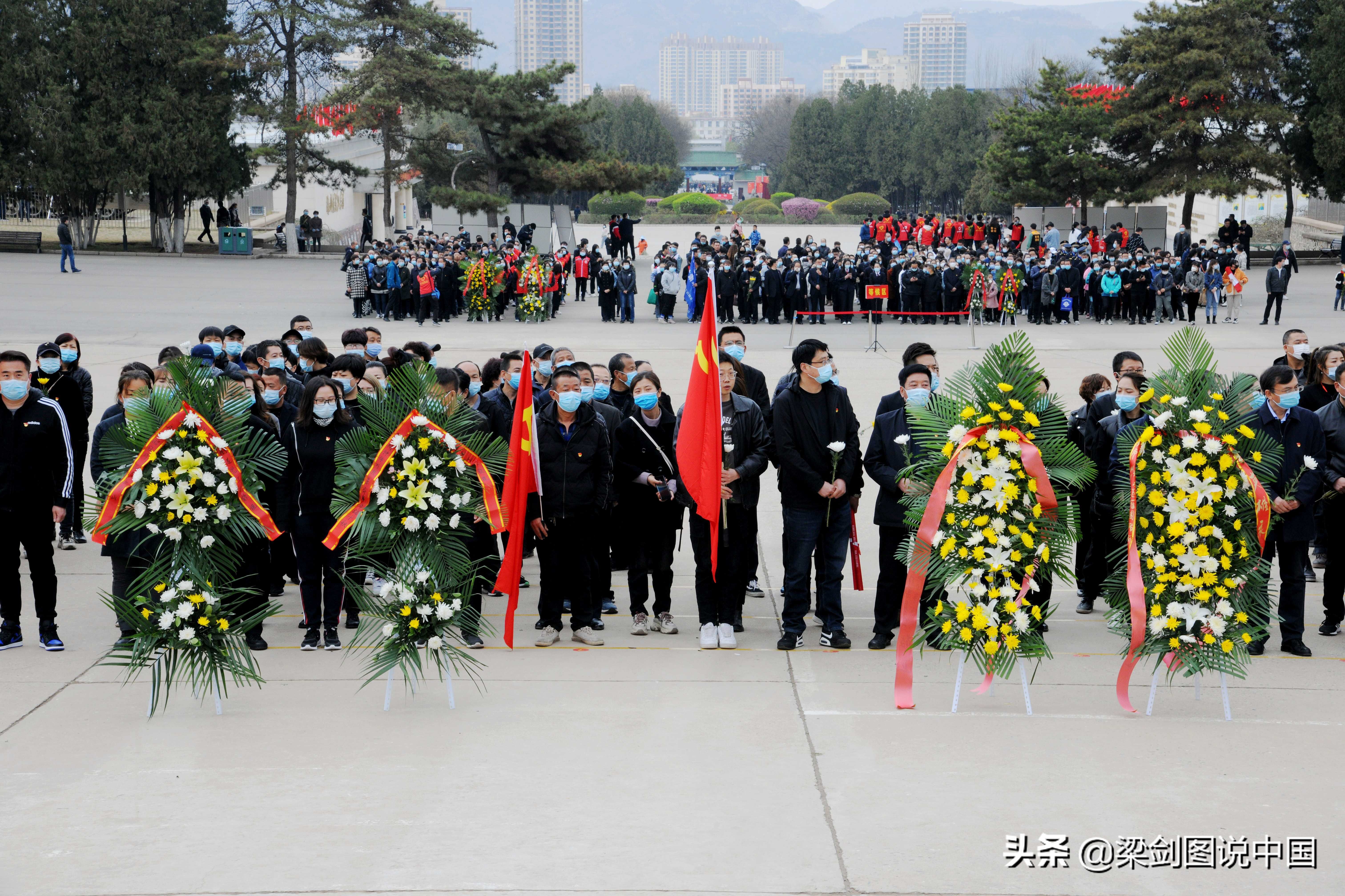 兰州缅怀革命烈士传承民族精神,兰州缅怀先烈