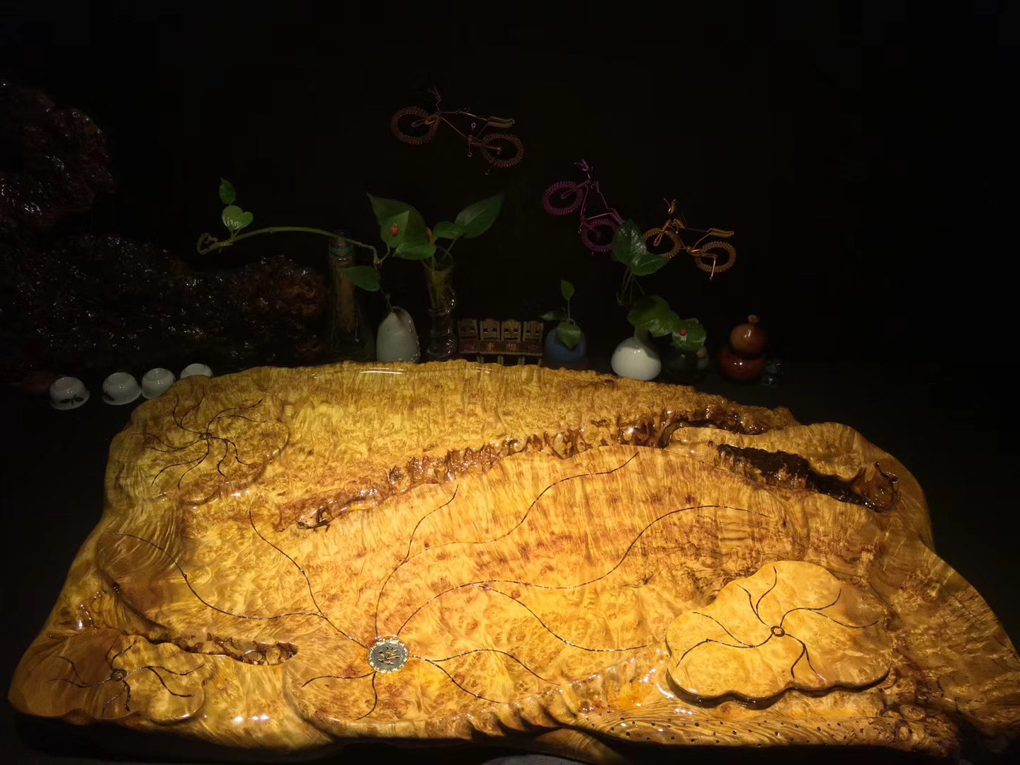 茶盘用什么木材寓意比较好,最适合做茶盘的木材