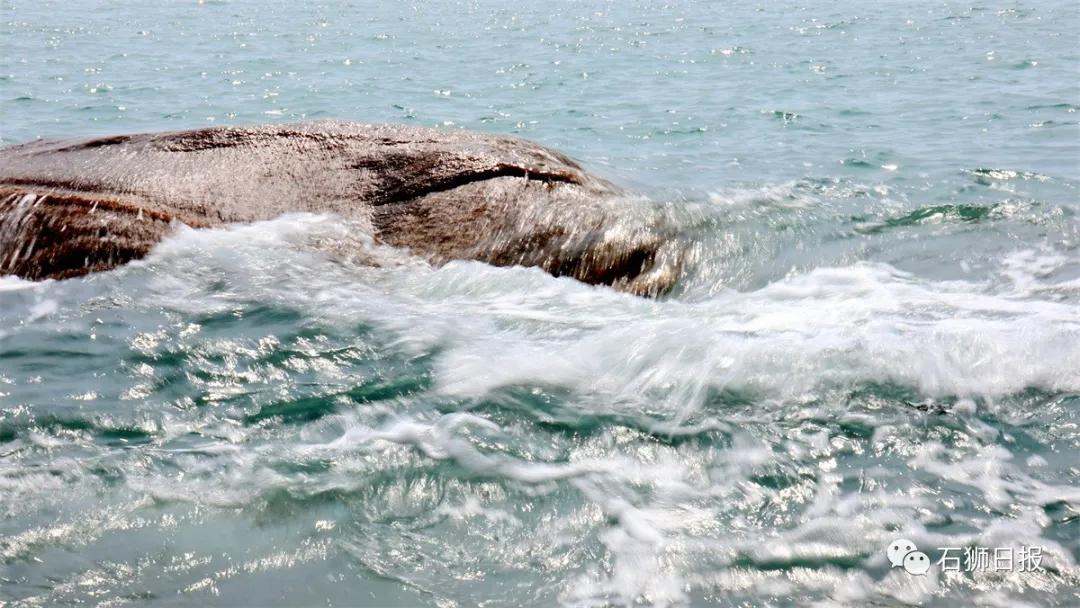 一片美丽的沙滩,石狮最美海滩