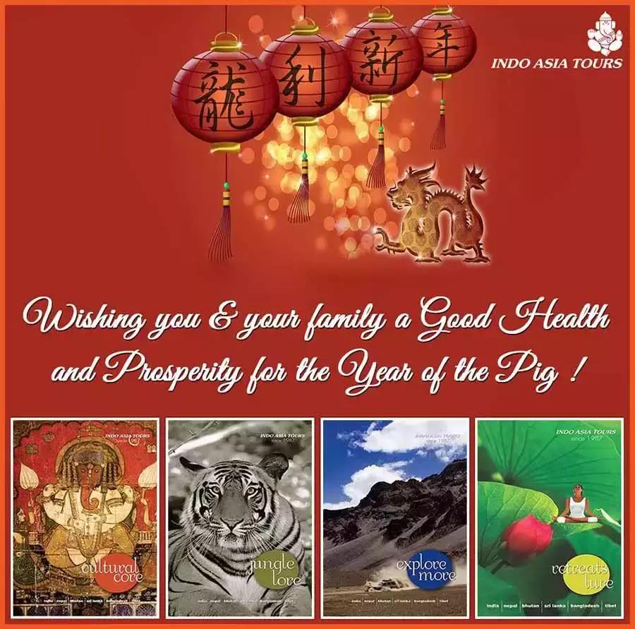 印度教主神毗湿奴向你发来的猪年祝福？