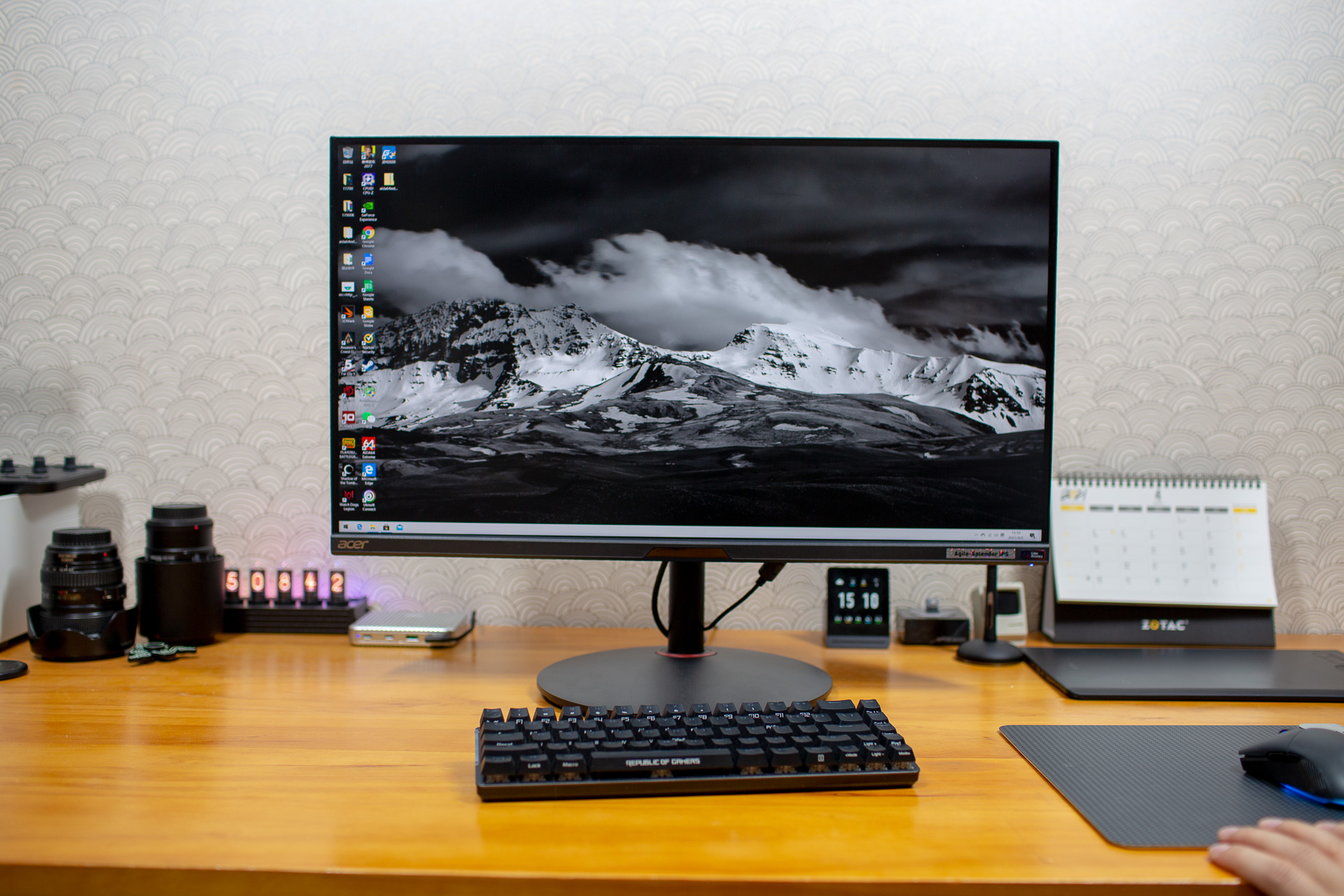 宏碁xv282k显示器接口,宏碁2k曲面显示器评测