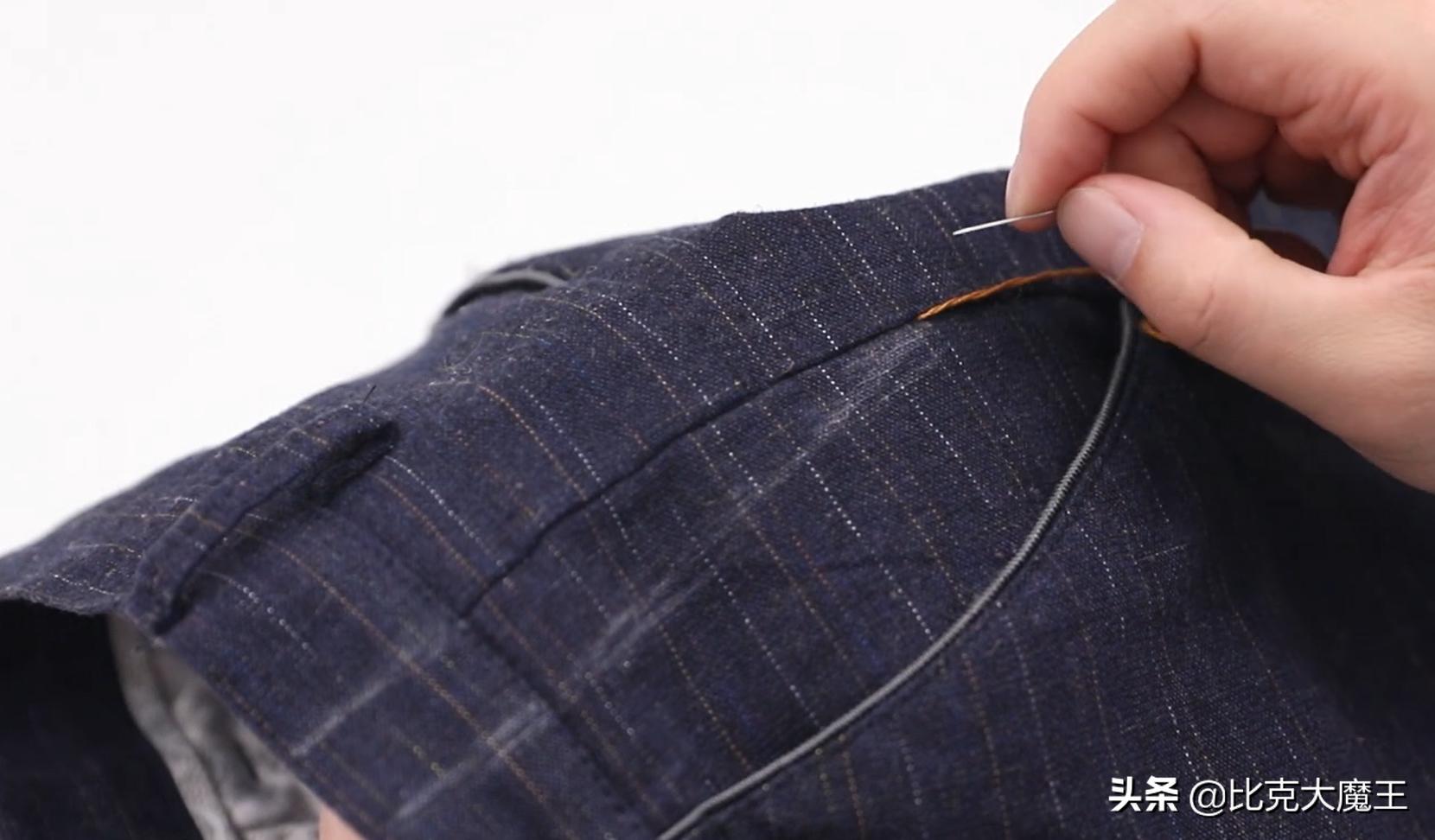 裤子裤腰大了不要扔！不用剪不用拆，教你轻松收裤腰，方法太棒了