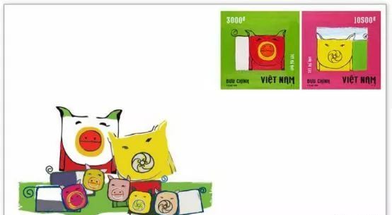 2019己亥年生肖邮票珍藏,猪年己亥年邮票