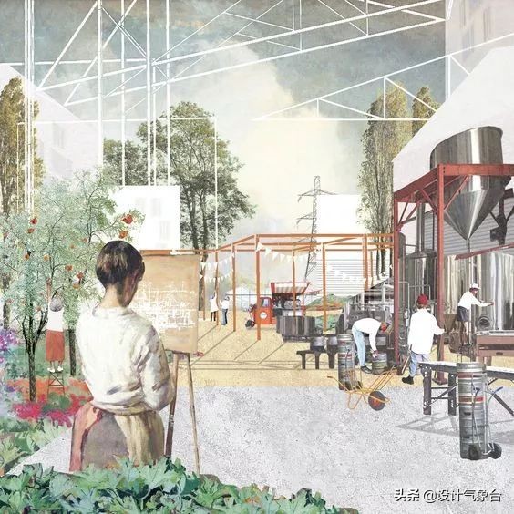 拼贴风效果图技巧,psd景观拼贴效果图教程