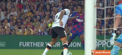 西甲双雄精彩片段,巴萨半场7-0瓦伦西亚