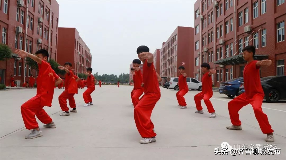 聊城少林武校散打队,聊城市少林武校散打实战