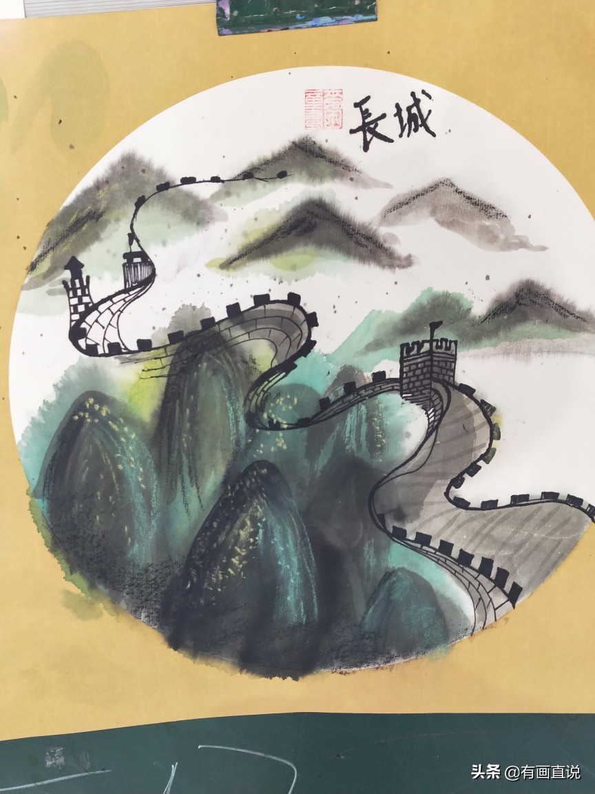 儿童创意画7-10岁变废为宝,儿童创意画7-10岁