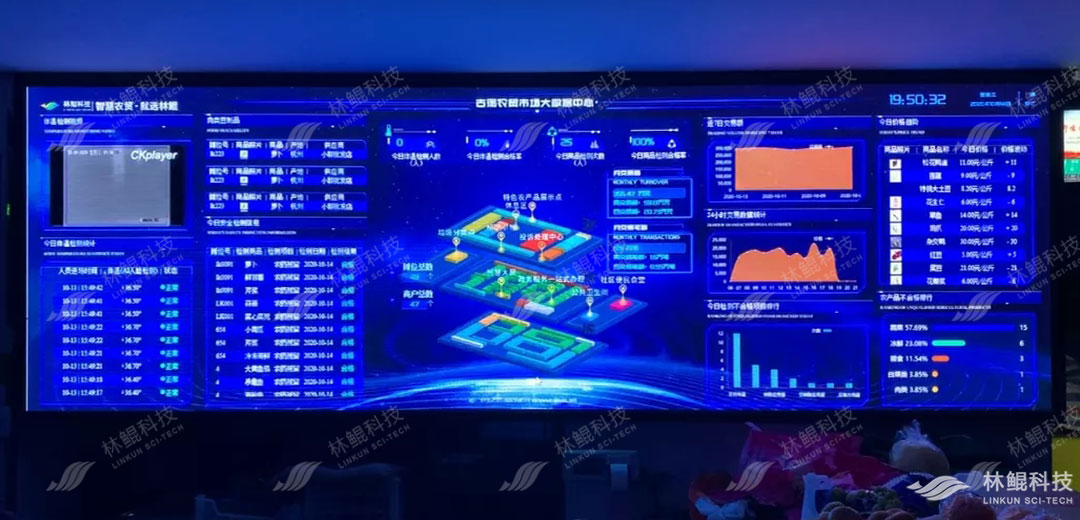 昆明农贸市场五化改造项目,林鲲智慧农贸市场