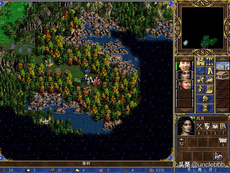 英雄无敌3打比蒙的图,英雄无敌3死亡阴影与深渊号角