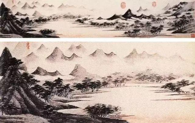 明代画家陆治山水精品高清,明代名家山水册页高清