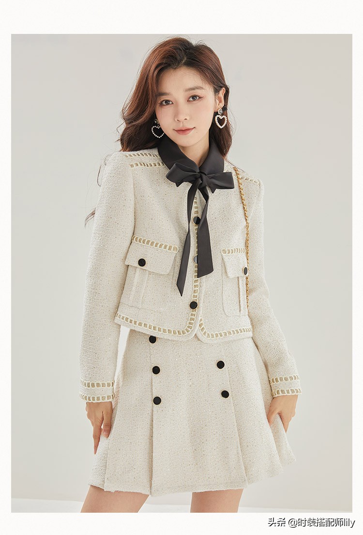 你的衣服有点结，画龙点睛之笔“仙女结”，美翻了整个秋季