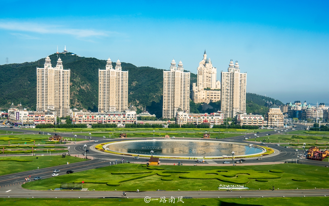 大连景点亚洲第一广场,大连填海景点