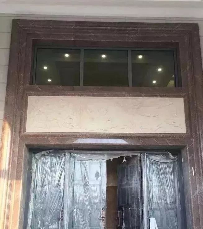 大理石极简垭口门套什么时候装,大理石垭口门套收边几公分好看
