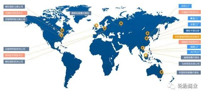 世界轮胎企业排名,轮胎企业产能分布图