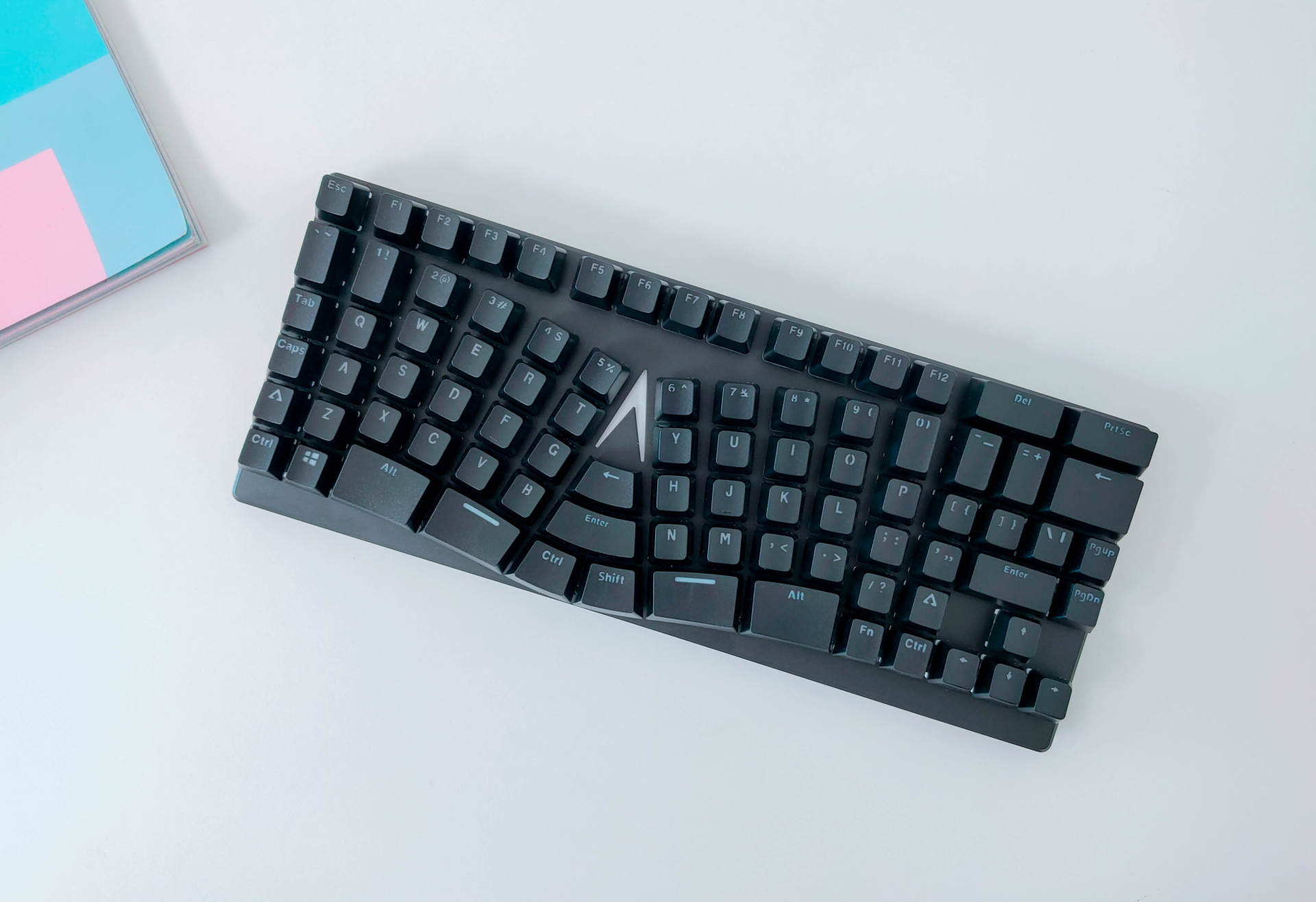 x-bows人体工学机械键盘试用体验,x-bowslite人体工程学键盘