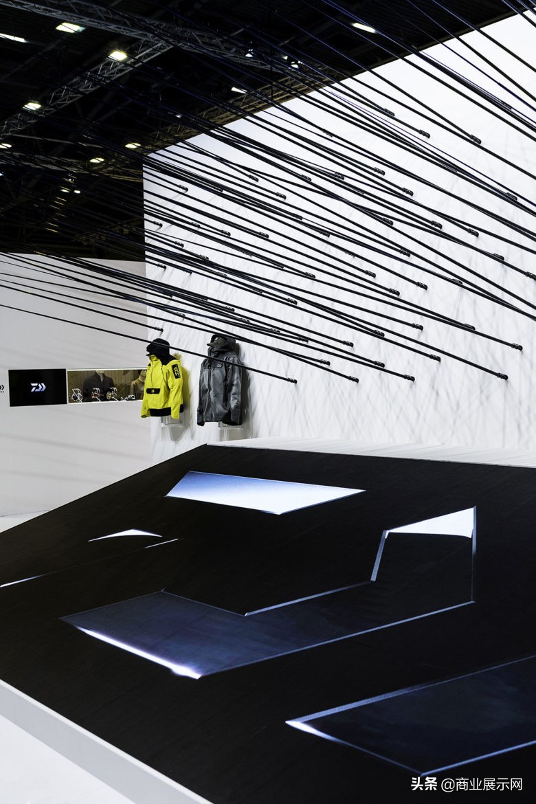 德国慕尼黑ISPO展览:DAIWA运动品牌展台设计