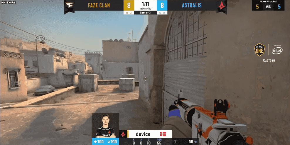 fazevsmouz现在比分,faze对阵a队