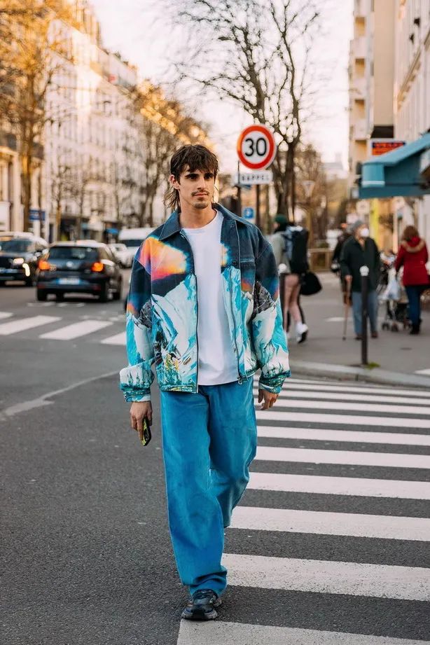 lisaceline巴黎时装周男装,2022巴黎时装周男装冬装爱马仕