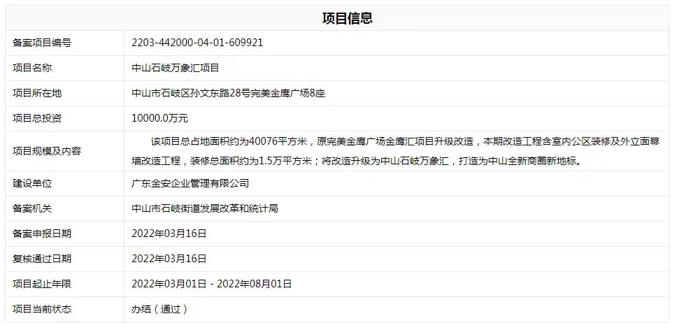 壕斥1亿“整容资金”！中山石岐万象汇，效果图曝光