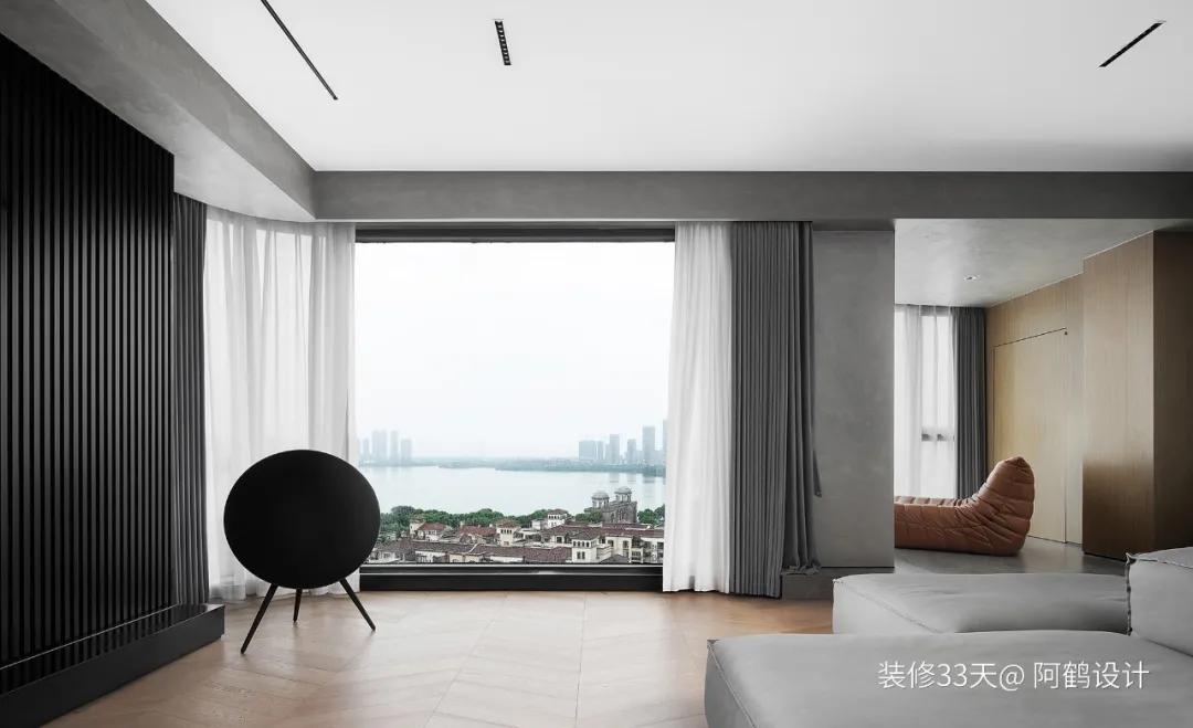 世茂九溪墅五期190平湖景大平层,大平层现代轻奢200平景观