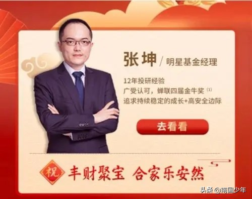 基金经理张坤的基金,跌下神坛的明星