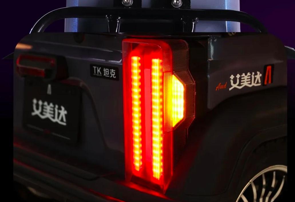 艾美达p30电动三轮车能跑多少公里,艾美达电动三轮车质量如何