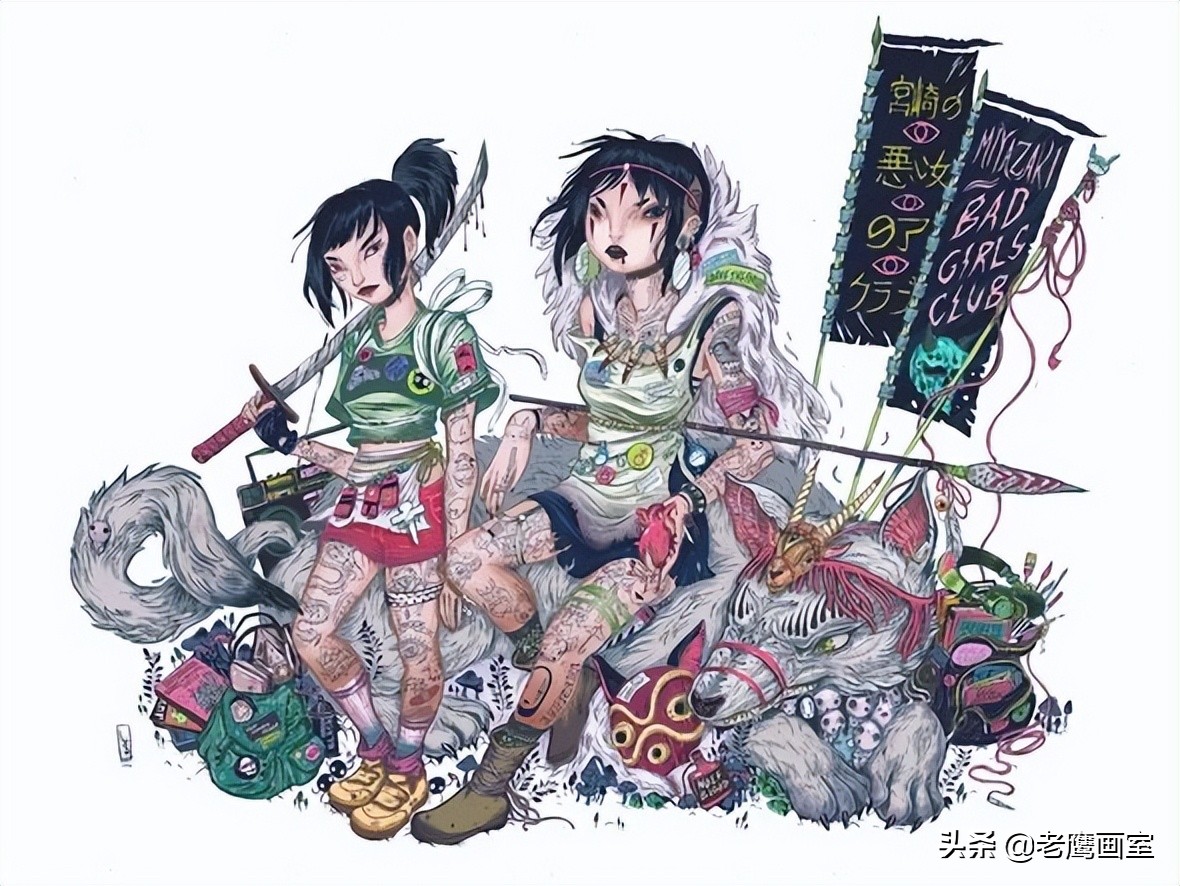 大师宫崎骏珍藏多年的画稿,100个画家致敬梵高