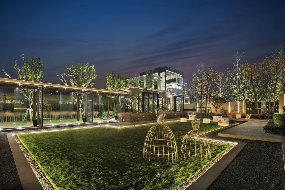 景观灯具布局要点,怎样布置庭院景观灯