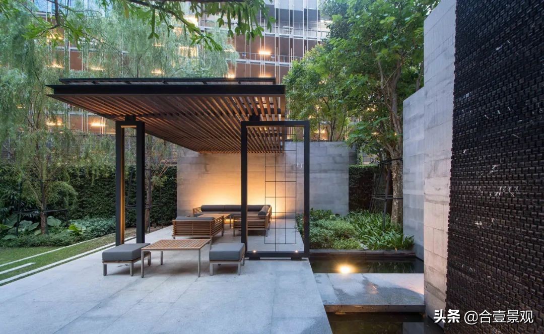 庭院设计带亭子,庭院设计木亭子