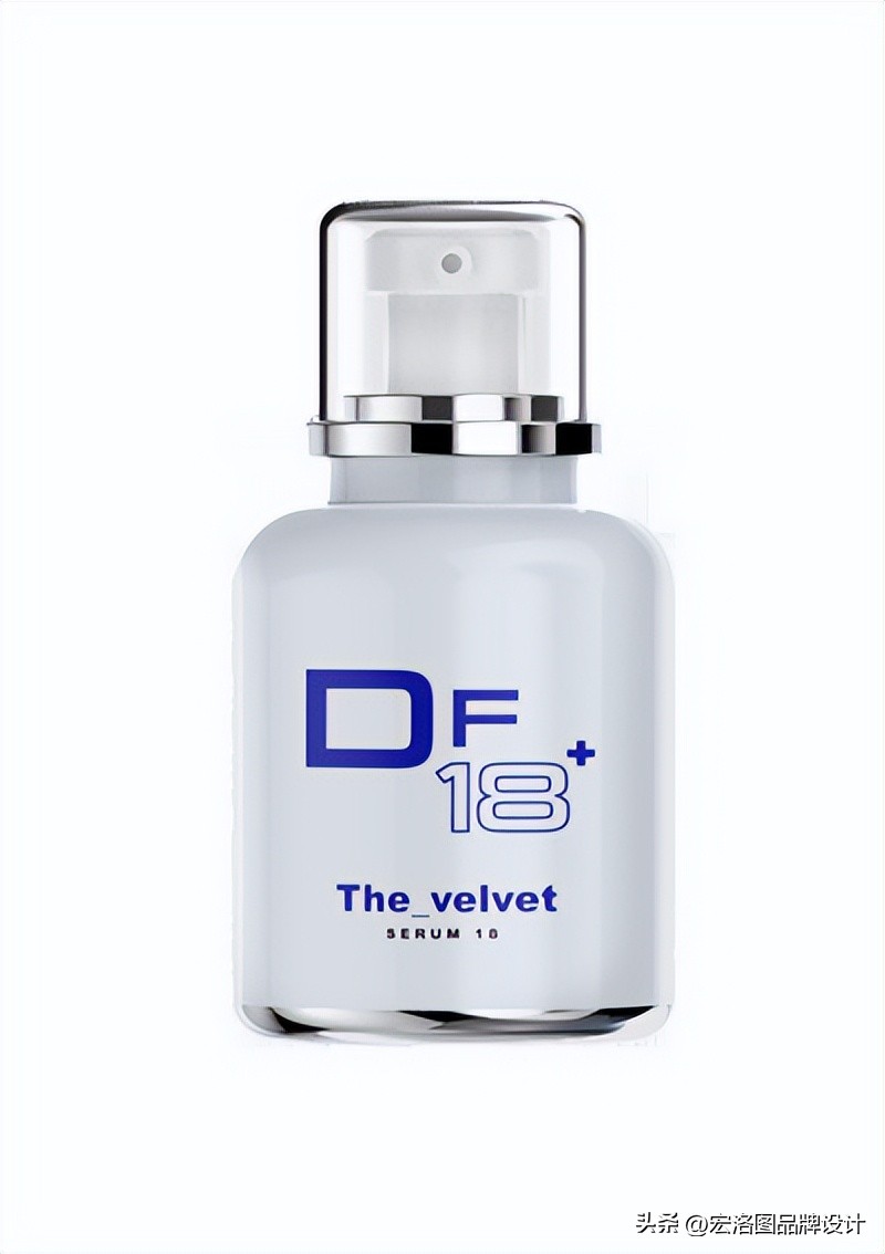 小众精炼护肤品的包装设计