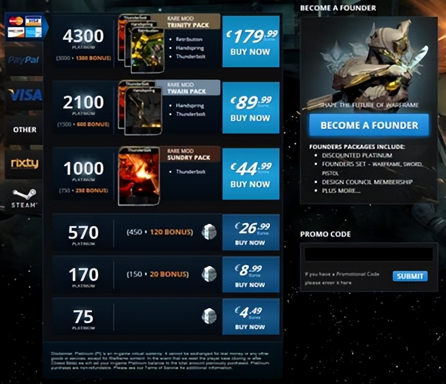 warframe白金怎么获得,warframe白金怎么获取