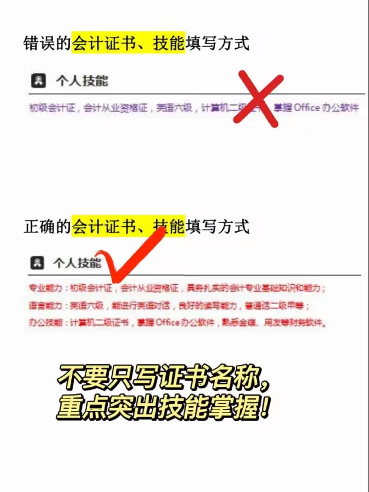 无经验会计个人简历模板,hr最喜欢的会计简历模板