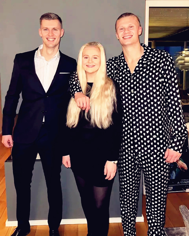 哈兰德生活大揭秘，在家喜欢波点套装，哥哥妹妹都是高颜值