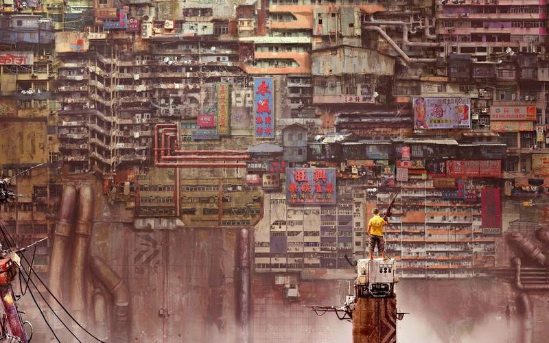 香港九龙城寨恐怖之地,香港九龙城寨1986年