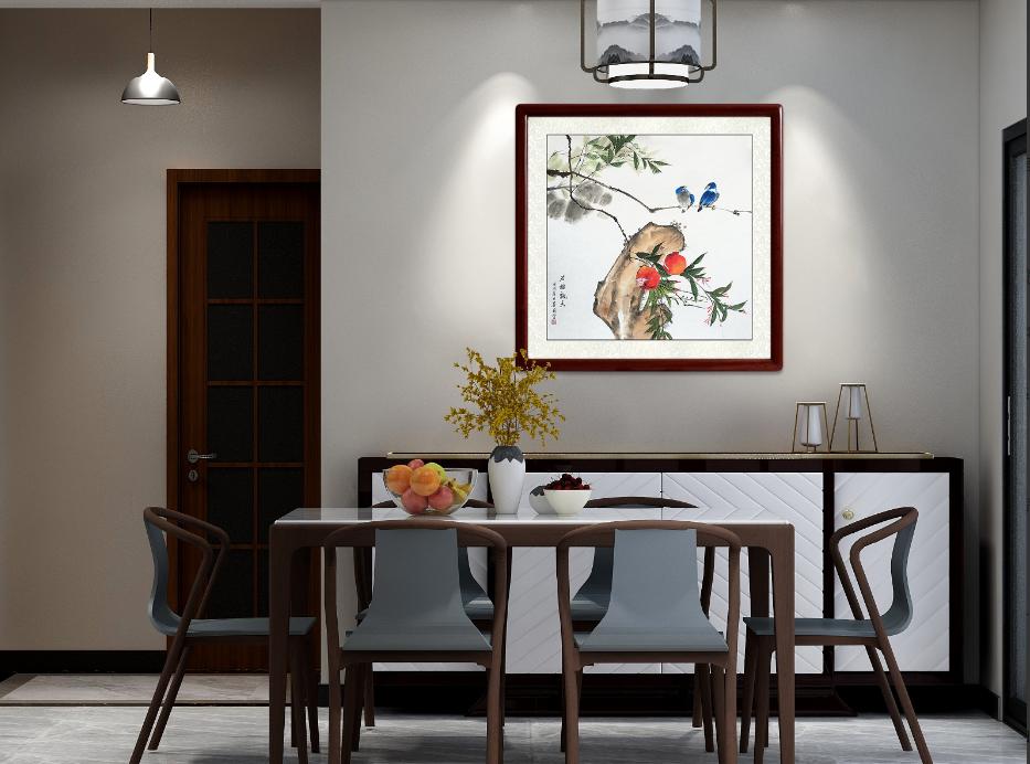 挂画搭配技巧让你的墙面不再孤单,客厅墙挂画以后还是空荡荡