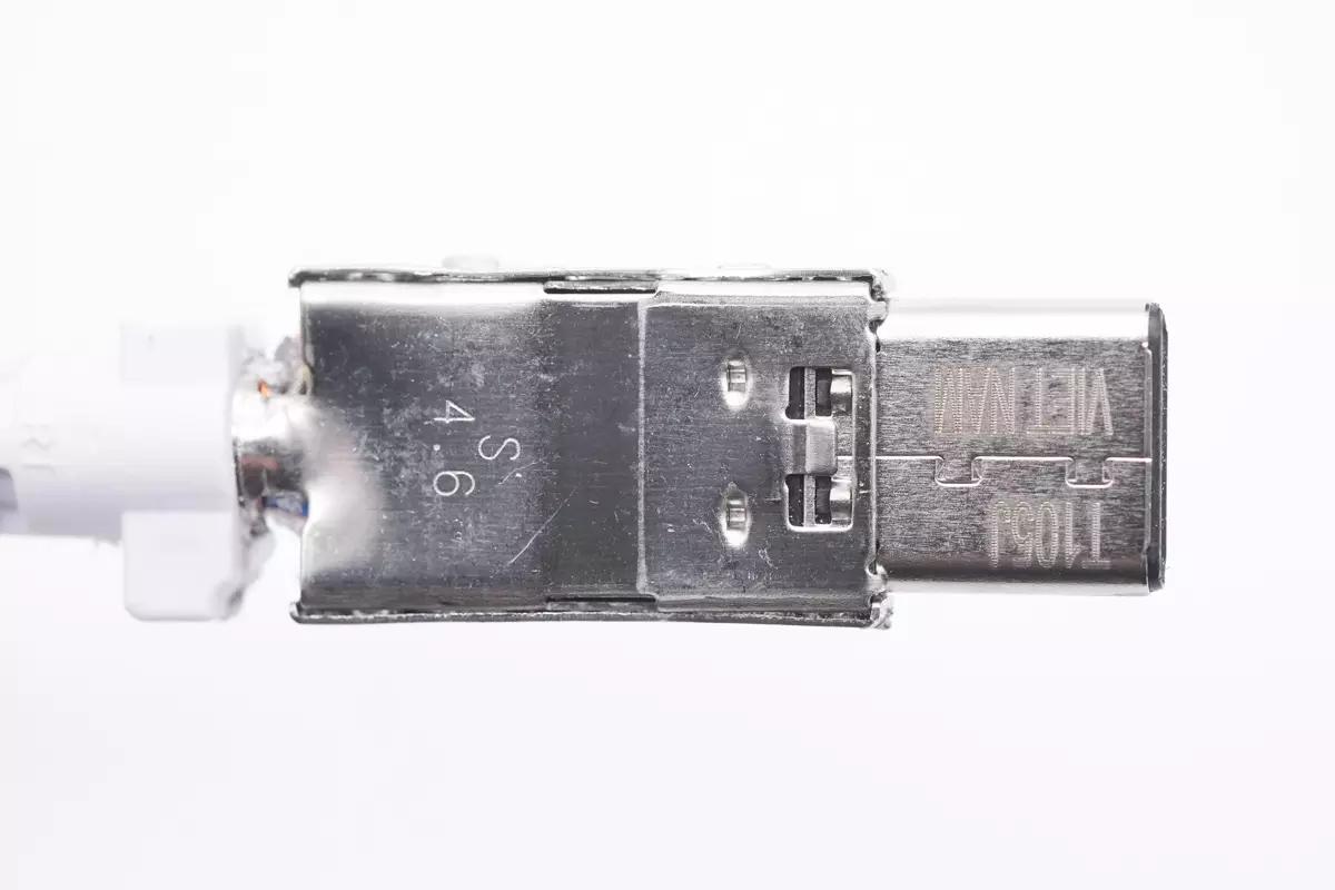 三星快充数据线拆解,三星快充数据线测评