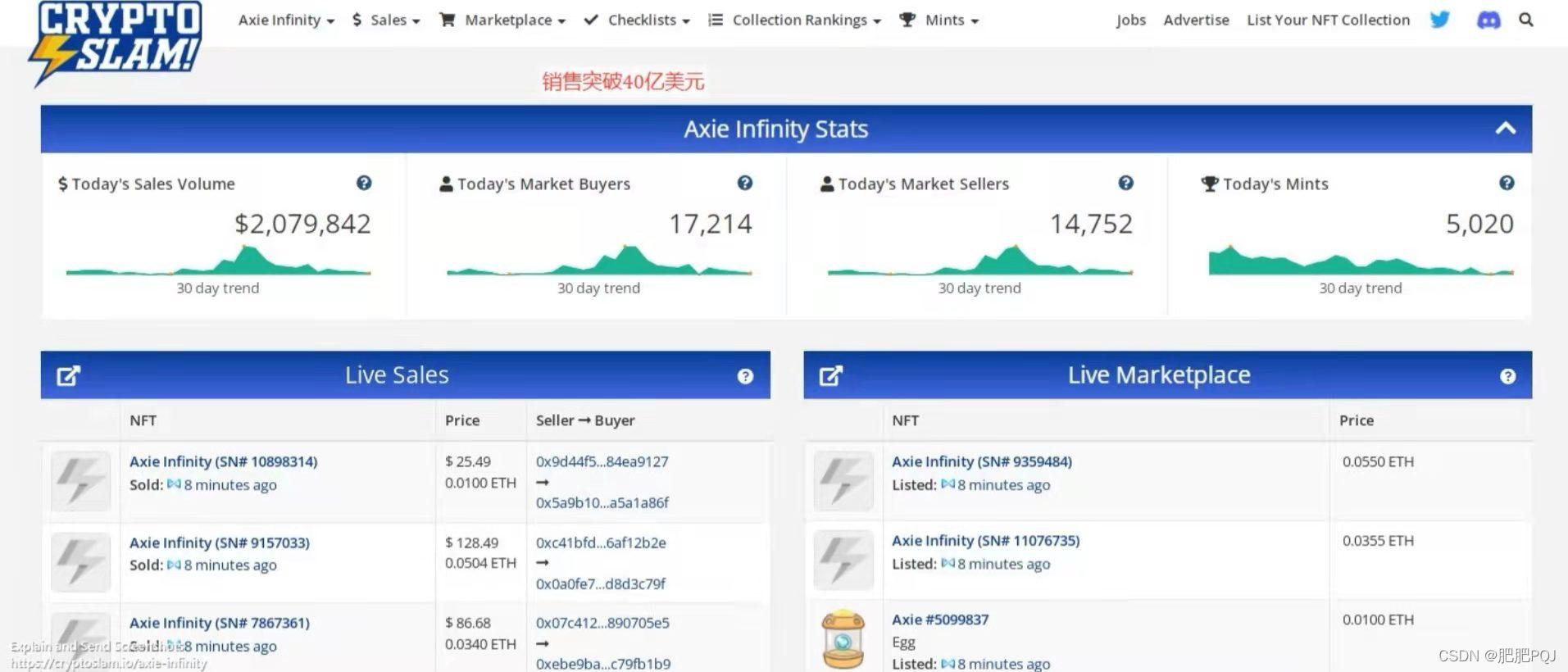 SLP项目、AXI价格、链游、游戏AXS未来