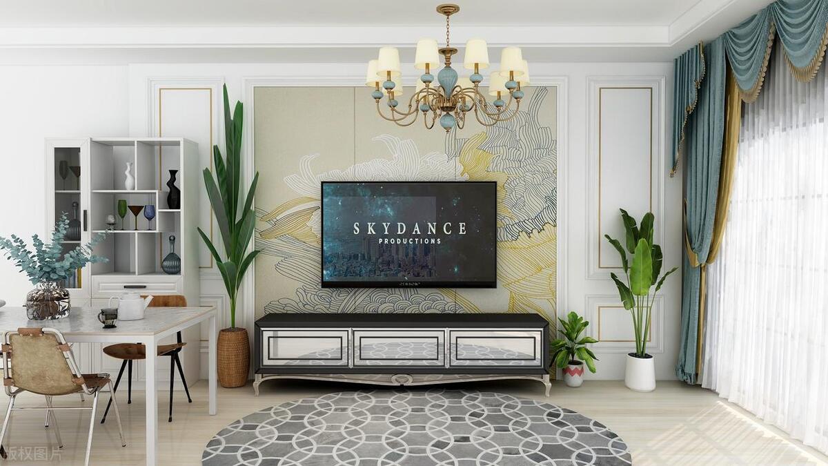 电视柜落地多大尺寸合适客厅,落地电视柜尺寸多少更合适