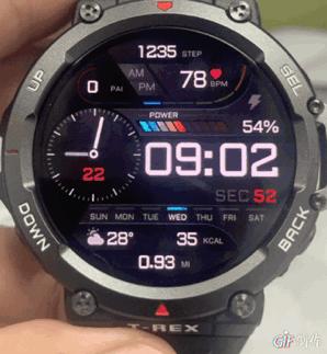 华米智能手表2esim版评测,amazfitt-rex华米运动手表评测