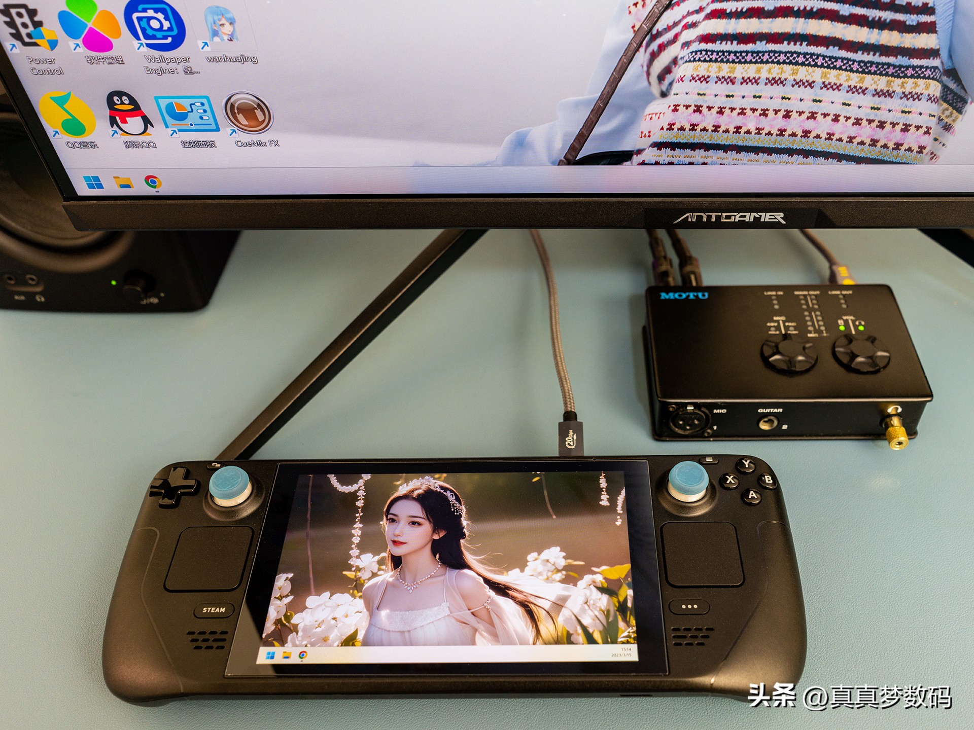 不只是游戏机！SteamDeck连接4K显示器做电脑主机性能和心得分享