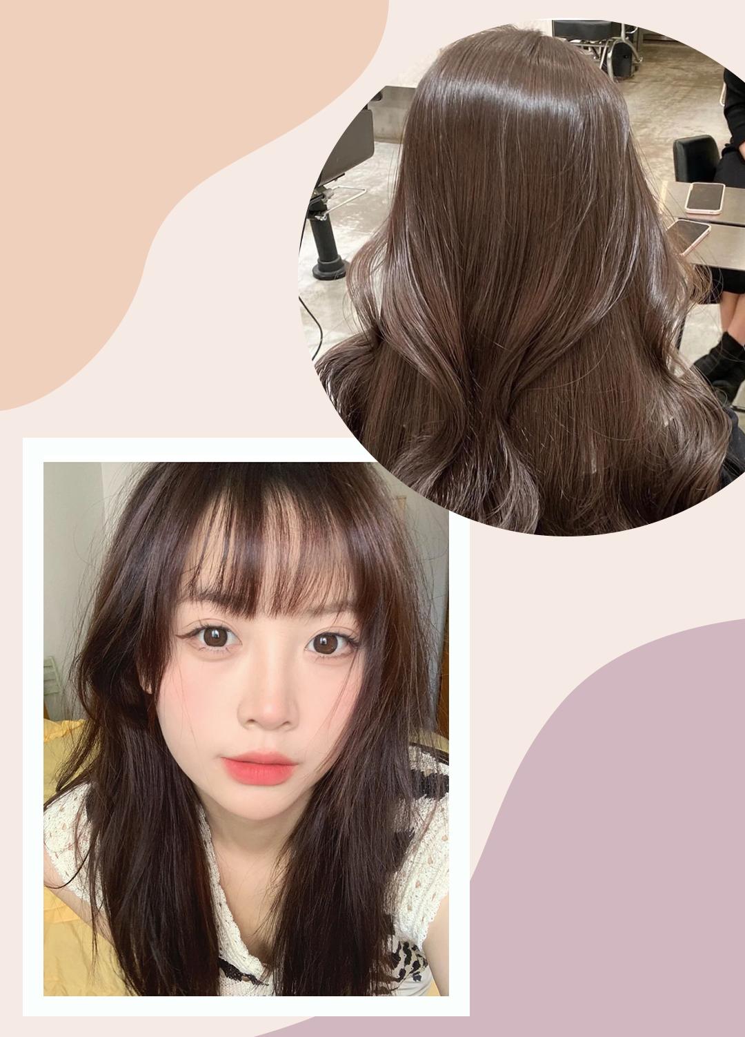 2021流行显白发型发色免漂推荐,发色黑茶色2022年最火发色显白