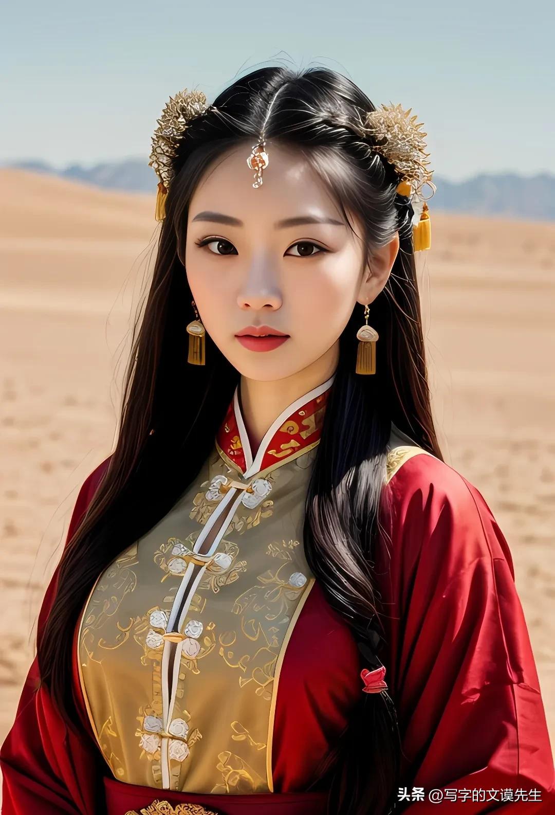 中世纪公主ai绘画,ai绘画异域古风公主