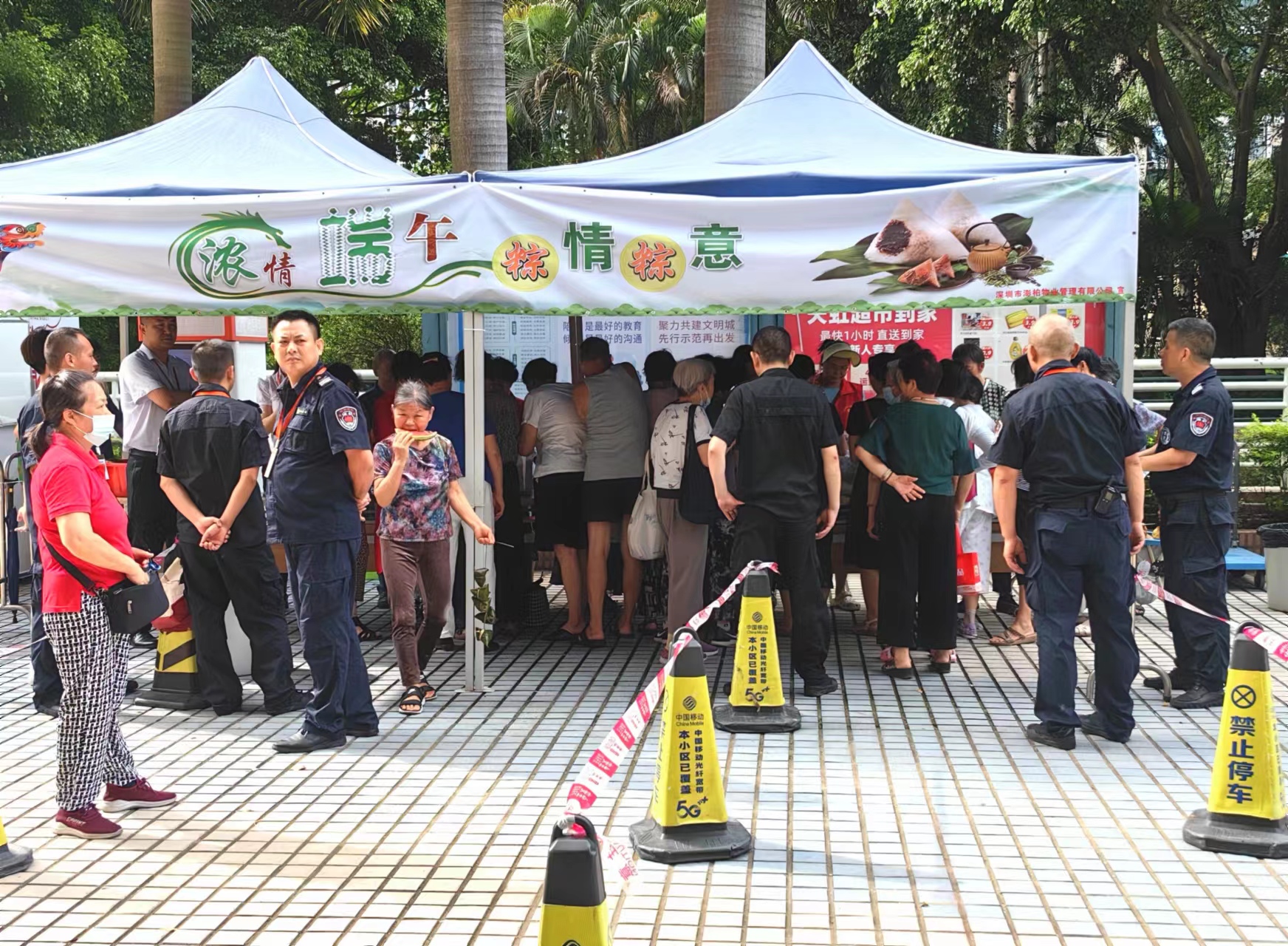庆祝端午节的包粽子活动图片,开展庆端午包粽子活动