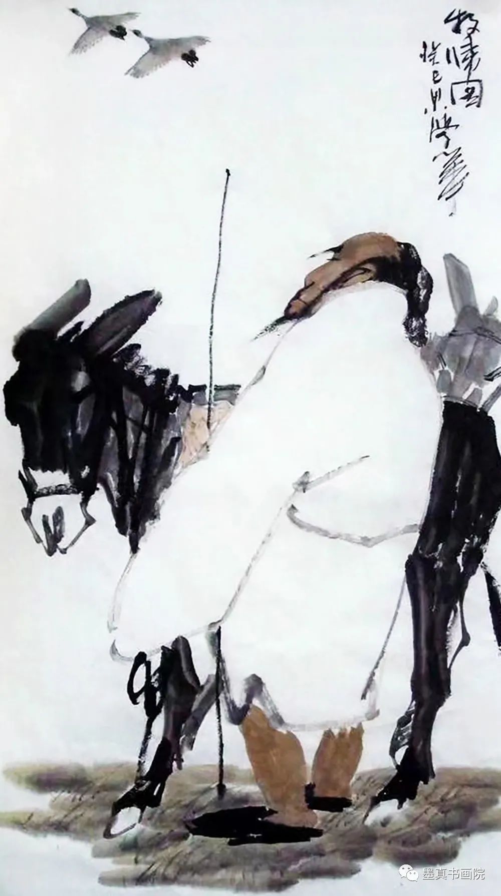 齐思学花鸟画作品图片,水墨一品当代书画名家精品展